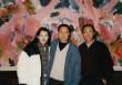 1998年新春与林镛先生、黄娜在万荷堂